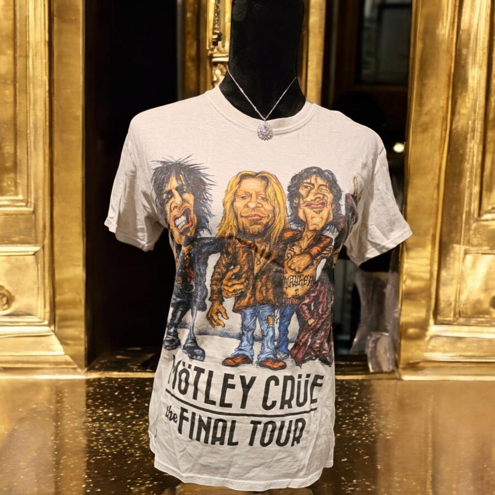 Motley Crue Farewell Final Tour Tshirt